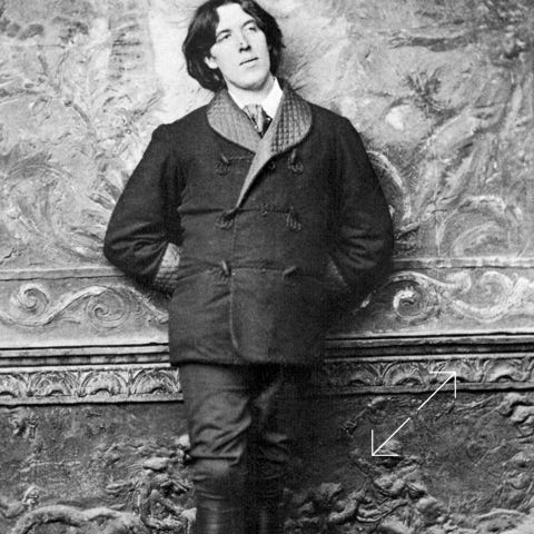 Oscar Wilde 1882 Number 14 by Sarony