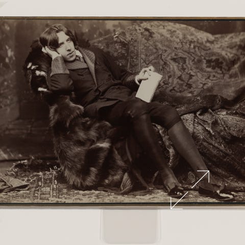 Oscar Wilde 1882 Number 15 by Sarony