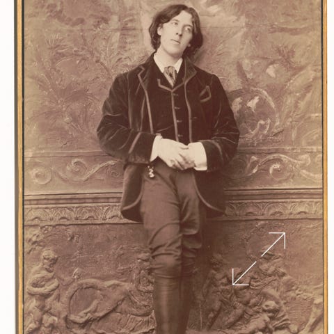Oscar Wilde 1882 Number 16 by Sarony