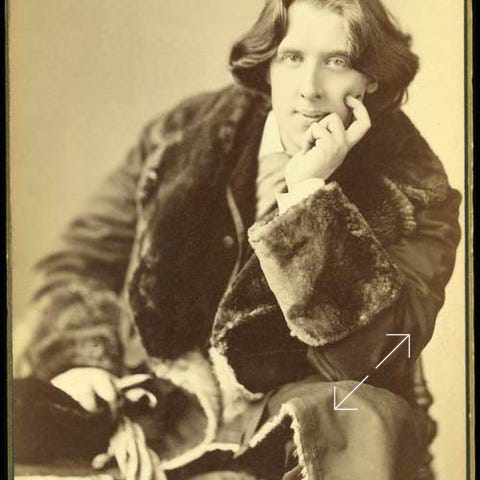 Oscar Wilde 1882 Number 8 by Sarony