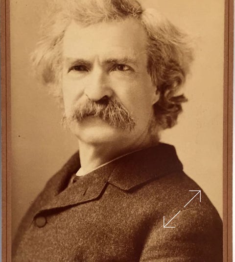 Mark Twain by Sarony