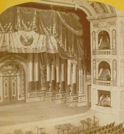 Roberts' Opera House 937 Main Street, Hartford, CT. Oscar Wilde stage
