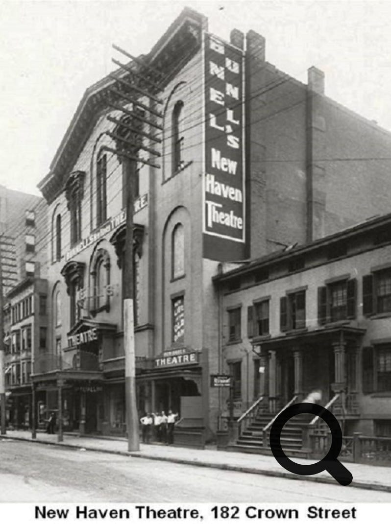 Grand Opera House * Crown Street, nr. Church Street, New Haven, CT. New Haven Theatre. Oscar Wilde 