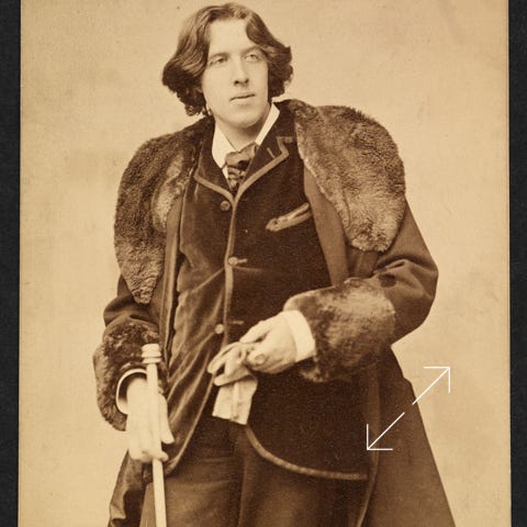 Oscar Wilde 1882 Number 21 by Sarony