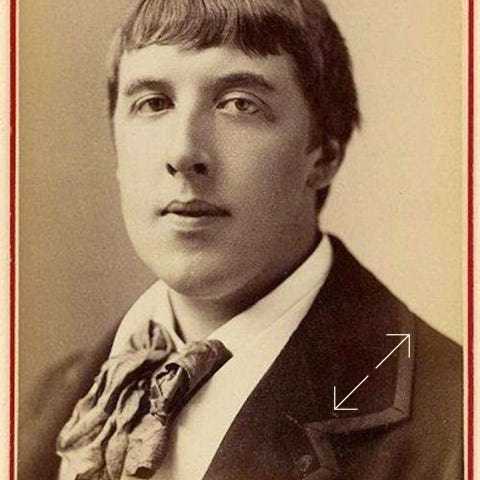 Oscar Wilde 1883 short hair by Sarony