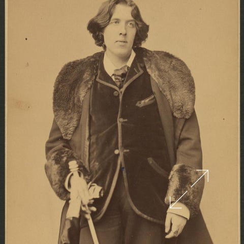Oscar Wilde 1882 Number 20 by Sarony