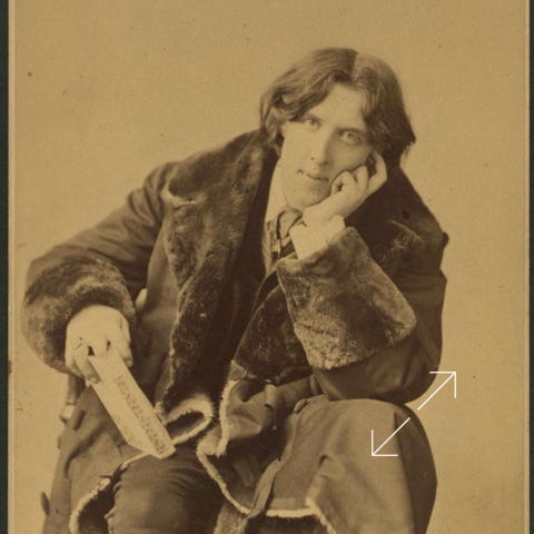 Oscar Wilde 1882 Number 9A by Sarony with book