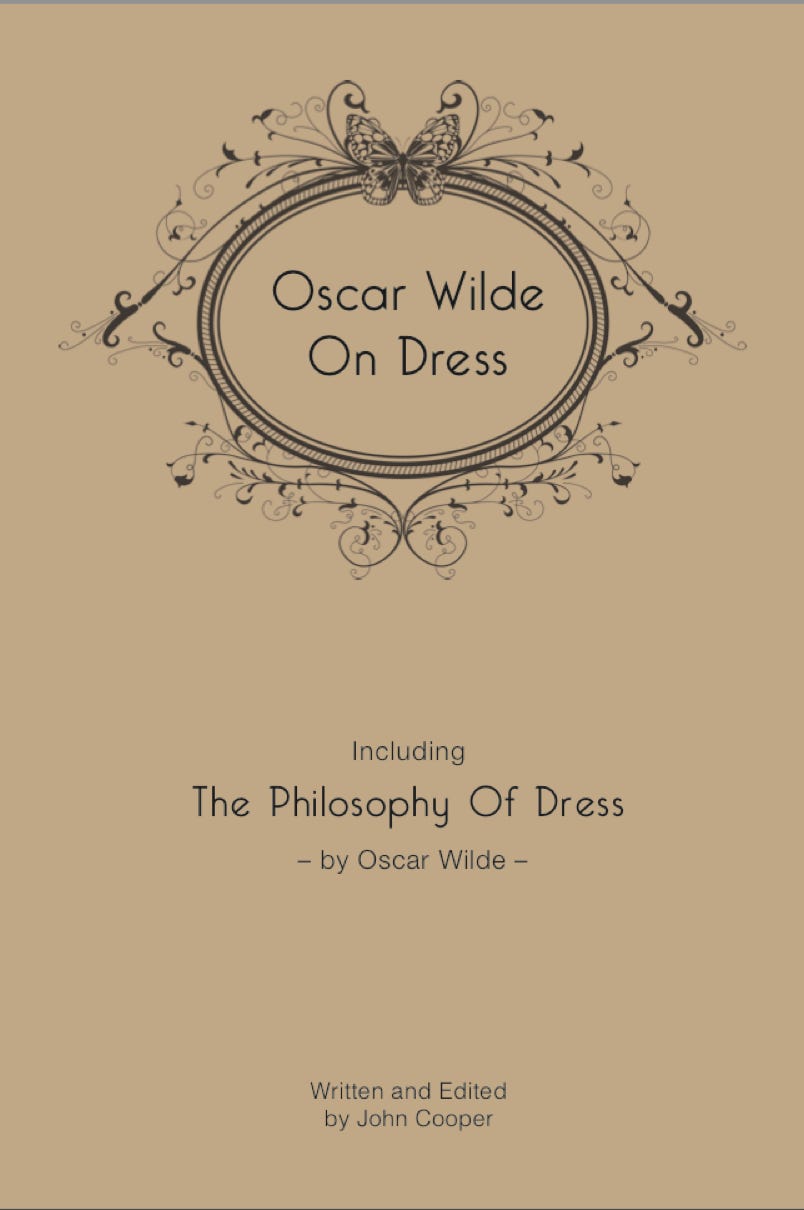 Oscar Wilde On Dress cover