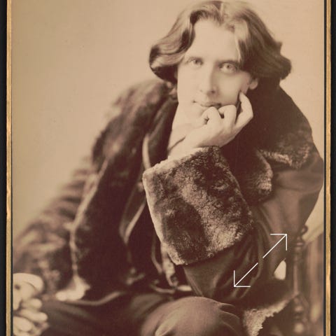 Oscar Wilde 1882 Number 7 by Sarony