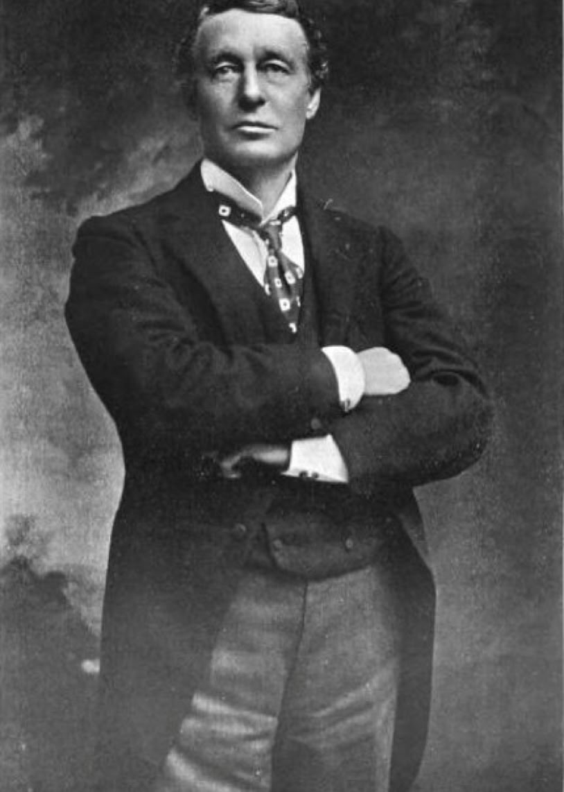 Sir Charles Wyndham (1837-1919) was born Charles Culverwell and became a friend to Oscar Wilde